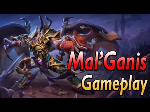 Mal'Ganis gameplay (and one crazy ult)