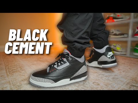 HOW GOOD WERE THEY!? Jordan 3 Black Cement 2024 Review