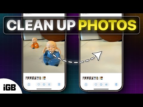 iOS 18: How to Remove Objects from Photos with Clean Up tool 🔥