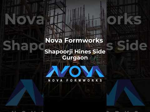 Achieving a flawless, smooth finish at Shapoorji Hines Side, Gurgaon with Nova Formworks!