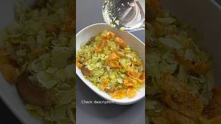 Crispy Masala Poha / Teatime Snacks / Poha mixture #shorts