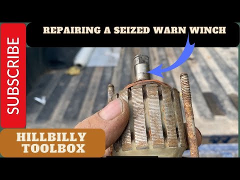 How to repair a seized Warn winch