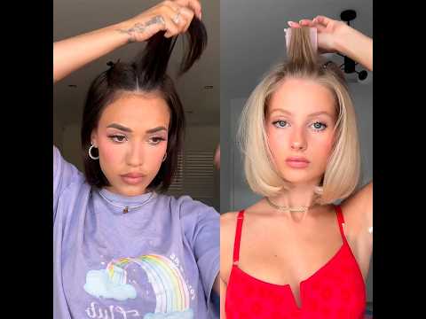 15 Cute Short & Medium Hairstyles Tutorials 💞 Brilliant Hair Hacks and Tricks