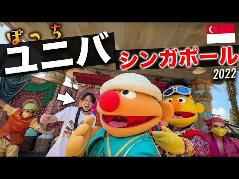 【ぼっちユニバ】男ひとり、灼熱のUSSで踊りまくってめっちゃ楽しんできた１日！！🌏🔥【Universal Studios Singapore VLOG】