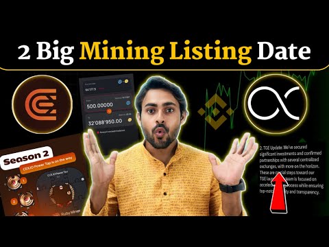 CEX.IO Mining Season 2 || OpenEx (OEX) Listing & TGE Date || CEXP App New Update || Best Mining App