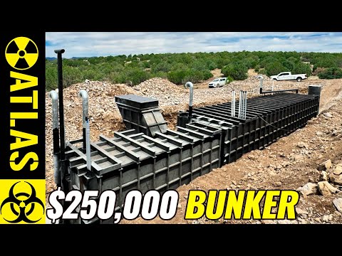 Installing a $250,000 BUNKER under a BARN!