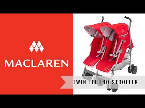 Maclaren Twin Techno Stroller Features - Direct2Mum