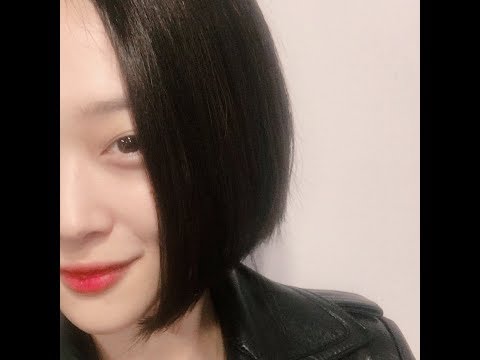 Sulli teases fans with new shocking hairstyles