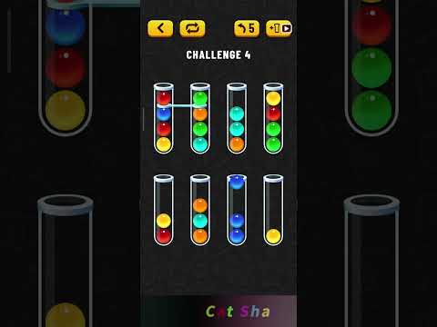 Ball Sort Puzzle Challenges Level 4