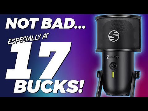 🤑Fduce SL168 Microphone Review - a STEAL at $17!🤑