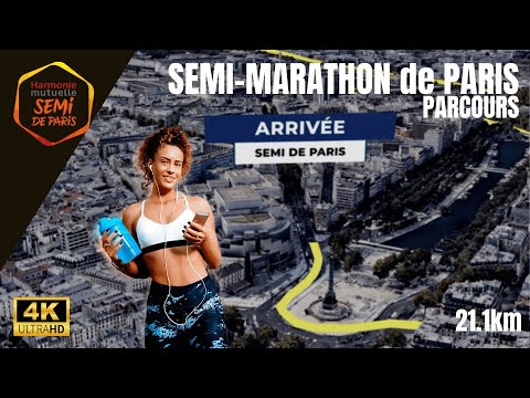 Semi-Marathon de Paris 2022 - 2023 arrive :) - Parcours