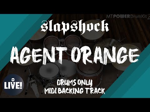 Slapshock - Agent Orange (MYX Live!) | Drums Only MIDI Backing Track