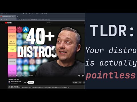 This Is The Pointless Linux Tier List