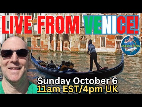 Addicted2Ships & Trips is live in Venice!