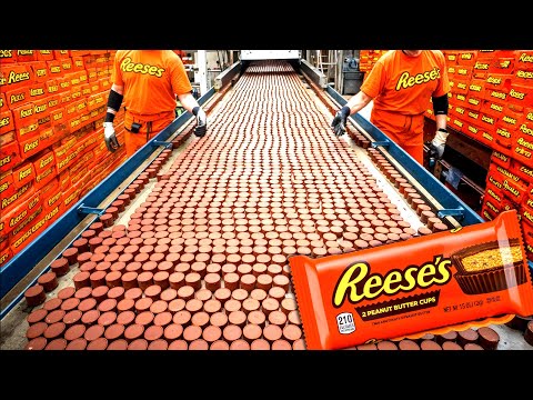 How MILLIONS of Reese's are Made in Factories | HOW IT'S MADE