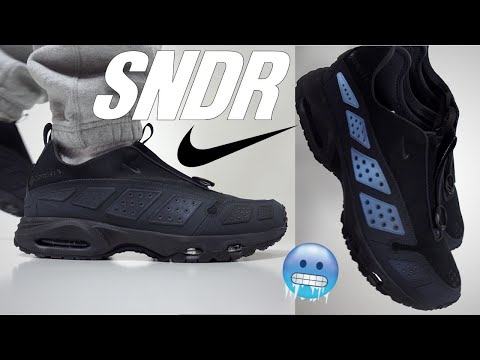 Nike Air Max SNDR GORE-TEX 'Black and Dark Smoke Grey' On-Foot Review | Waterproof & Stylish!