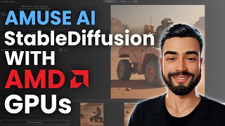 Amuse AI Demo: Stable Diffusion on AMD GPU Made Easy! (No WebUI)