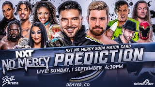 WWE NXT No Mercy 2024 - Match Card Prediction HD | Wrestle Freakin