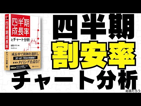 安定的に上昇！四半期割安率とチャート分析／結喜たろう さん【キラメキの発想 6月24日】