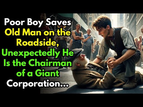 Poor Boy Saves Old Man on the Roadside, Unexpectedly He Is the Chairman of a Giant Corporation...