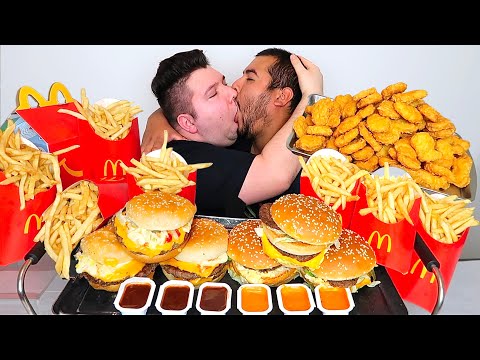 $100 Worth of McDonald's • MUKBANG