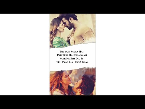 "Chaha Hai Tujhko" New Version Full Song Lyrics • Sanjeev Rathod • Pearl V Puri & Sanjeeda Shaikh