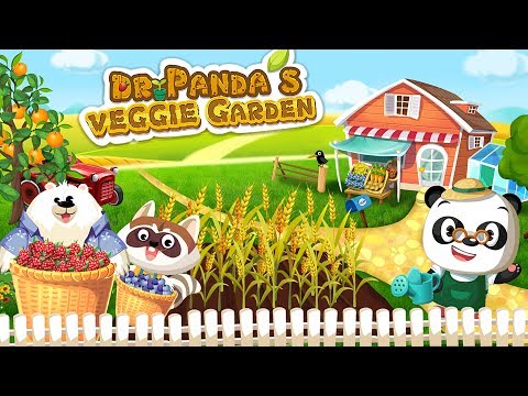 Dr. Panda Veggie Garden 🌻 Vegetables Gardening Game App for Kids