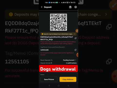 dogs deposit on bybit #dogs #dogshorts #shortvideos #shorts