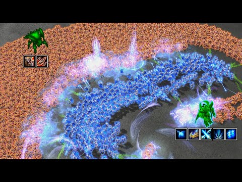 Let's throw 1000 Roaches at 250 High Templar | Daily SC2 Brawl