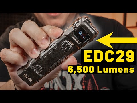 a New Standard In EDC Flashlight Performance | Nitecore EDC29 (6,500 Lumens)