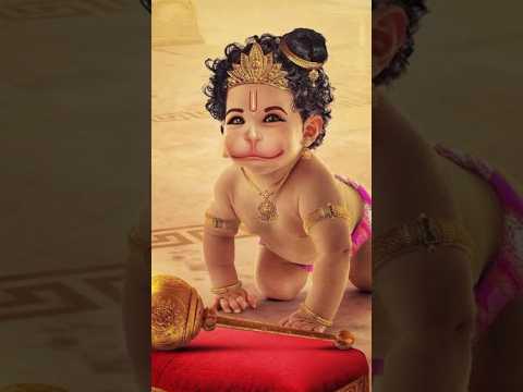 bal Hanuman ☺️ Jai bajarang Bali #shorts #viral #hanumanji