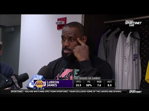 LeBron on Max: "Coaches didn't give up on him. He's ready for his opportunity, we're happy for him"