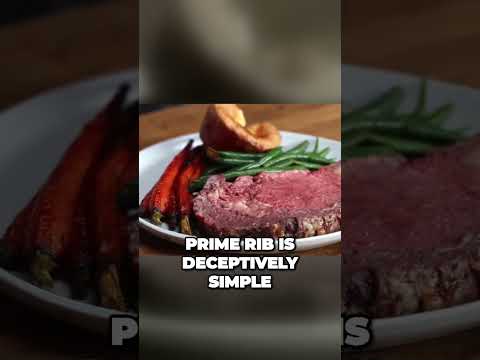 Master the Art of Prime Rib with these Impressive Tips #food #gordonramsay #cooking #steak