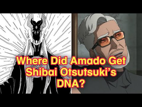 Where Did Amado Get Shibai Otsutsuki’s DNA? #reel #videos #naruto #boruto