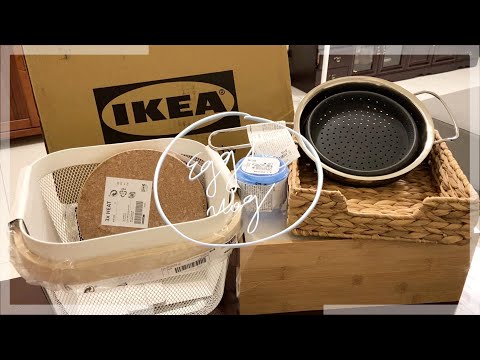 ［VLOG］開箱IKEA十樣日常用品🔁Reset廚房收納．近期愛用Joseph瀝水盤\磁性刀架．可樂滷肉最高