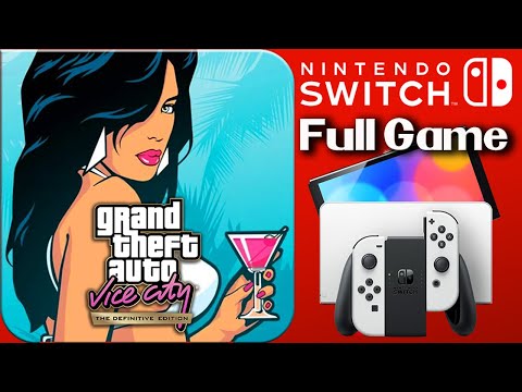 Grand Theft Auto: Vice City - The Definitive Edition (Switch) - Full Game Walkthrough / Longplay