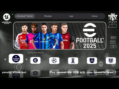 EFOOTBALL PES 2025 PPSSPP ORIGINAL PS5 On Android& ISO BEST Graphics Offline