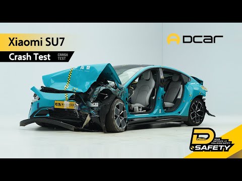 Xiaomi SU7 Crash Safety Test 小米SU7 碰撞安全测试