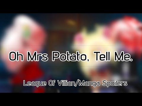 Oh Mrs Potato, Tell Me. / Angst / Gacha My Hero Academia / My AU / Did I say angst? | Night