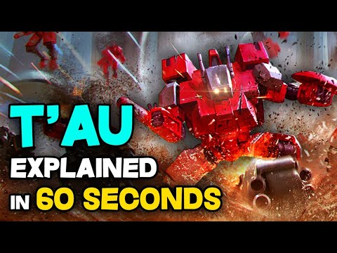 TAU EMPIRE and the WAR OF DARK REVELATIONS explained in 60 SECONDS - Warhammer 40k Lore