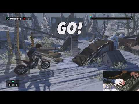 Trials Rising | The Test of Time (Speedrun Ninja Level 5) | 0 Fault