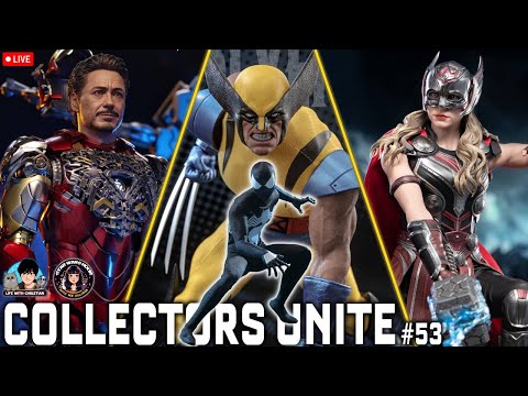 Collectors Unite #53 HONŌ STUDIO - Wolverine  | HOT TOYS Iron Man Mark VI 2.0 | HOT TOYS Mighty Thor