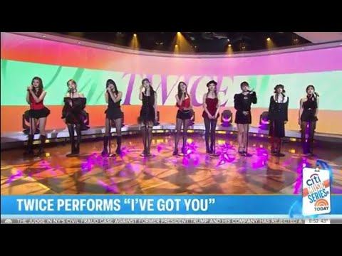 TWICE PERFORMS  " I GOT YOU" #twice #todayshow