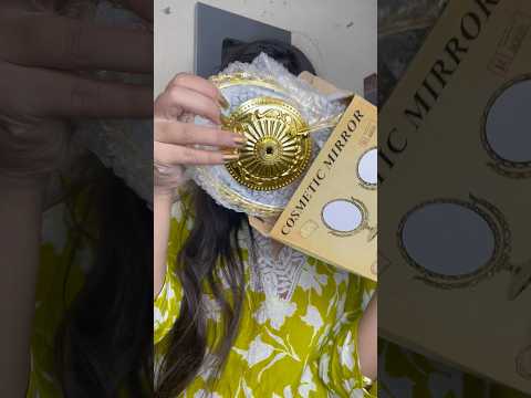 “Unboxing Royal Double-Sided Stand Mirror | Perfect for Makeup, Daily Routine & YouTube Videos!