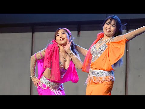 キュート！な ベリーダンス・ステージ（その3）　2024冬至のイベント　Cute belly dance stage