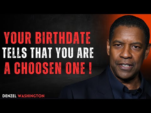 ‼️WARNING‼️ BORN ON THESE DATES? YOU'RE CHOSEN | SPIRITUAL AWAKENING |DENZEL WASHINGTON| MOTIVATION