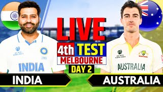 India vs Australia, 4th Test, Day 2 | IND vs AUS Live Match| Live Cricket Match Today, Last 30 Over