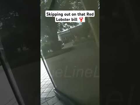 Skipping out on Red Lobster bill #bodycam #secaucus #theft #news #newjersey