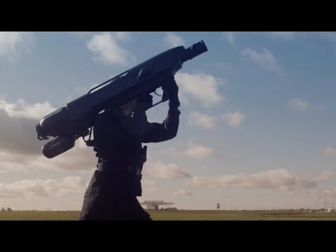 This Huge Anti-Drone Net Launcher Looks Like It Came From A Video Game - Newsy