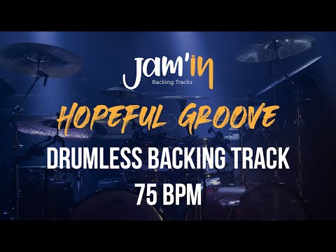 Hopeful Groove Drumless Backing Track 75 BPM